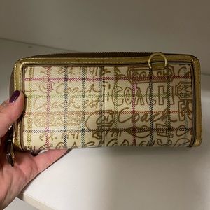 Vintage coach wallet